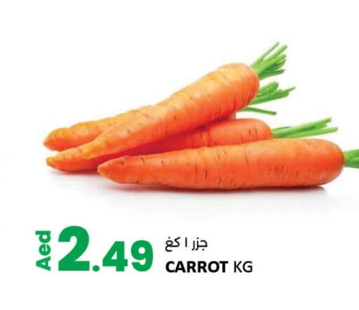 Carrot available at LIYAKKAS HYPERMARKET LLC in UAE - Abu Dhabi