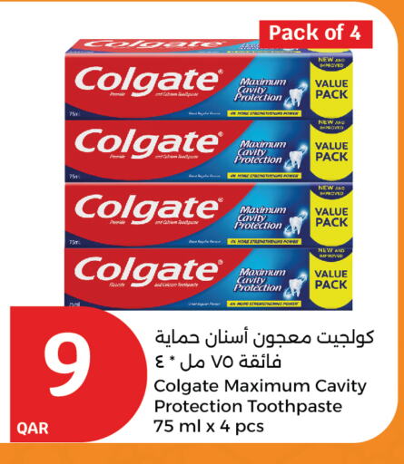 COLGATE Toothpaste available at City Hypermarket in Qatar - Al Wakra