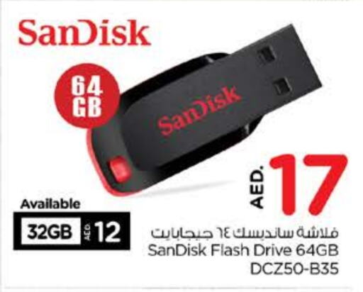 SANDISK Flash Drive available at Nesto Hypermarket in UAE - Sharjah / Ajman