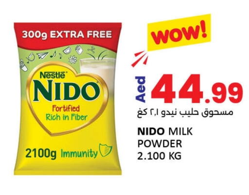 NIDO Milk Powder available at LIYAKKAS HYPERMARKET LLC in UAE - Abu Dhabi