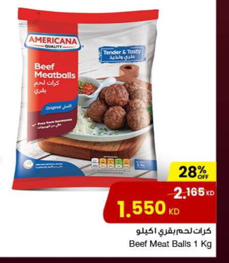 AMERICANA Beef available at The Sultan Center in Kuwait - Ahmadi Governorate