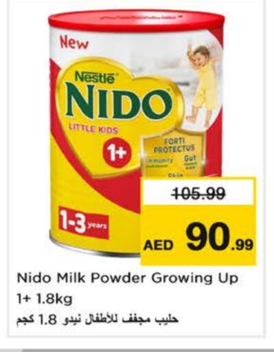 NIDO Milk Powder available at Nesto Hypermarket in UAE - Fujairah