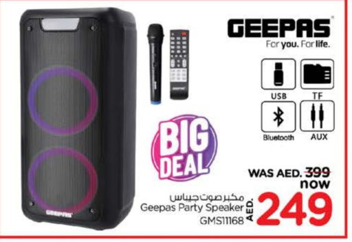 GEEPAS Speaker available at Nesto Hypermarket in UAE - Dubai