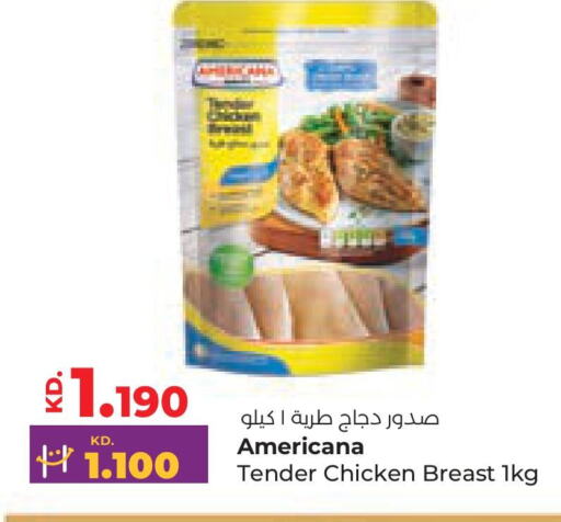 AMERICANA Chicken Breast available at Lulu Hypermarket  in Kuwait - Ahmadi Governorate