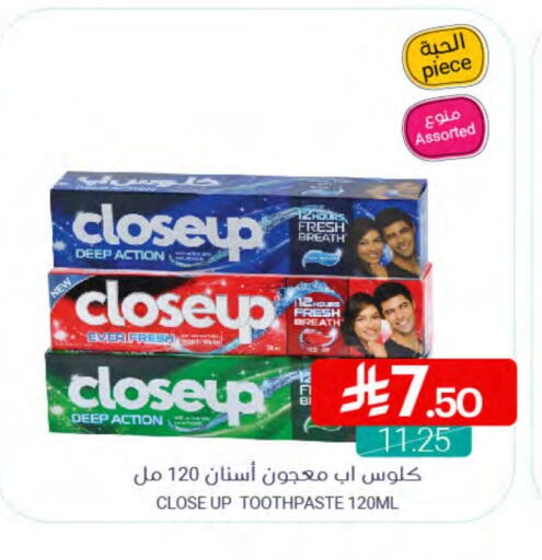 CLOSE UP Toothpaste available at Muntazah Markets in KSA, Saudi Arabia, Saudi - Saihat