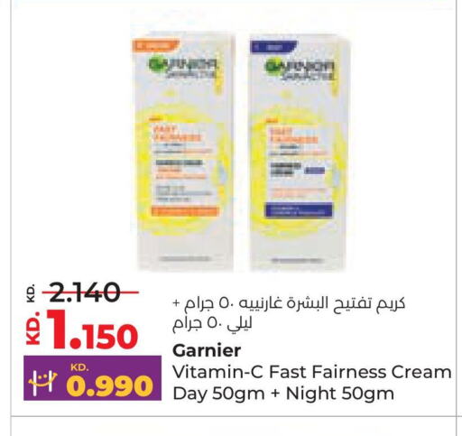 GARNIER Face Cream available at Lulu Hypermarket  in Kuwait - Kuwait City