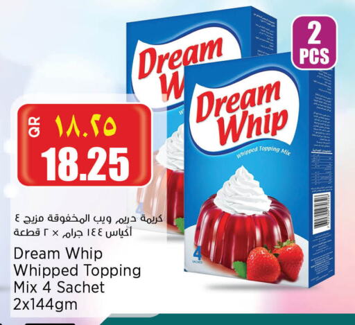 DREAM WHIP Whipping / Cooking Cream available at New Indian Supermarket in Qatar - Al Wakra