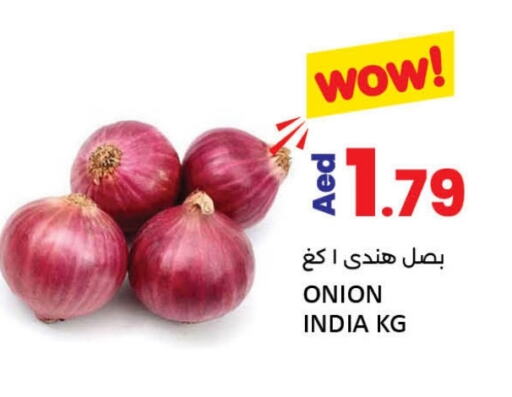 Onion from India available at LIYAKKAS HYPERMARKET LLC in UAE - Abu Dhabi