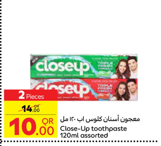 CLOSE UP Toothpaste available at Carrefour in Qatar - Umm Salal