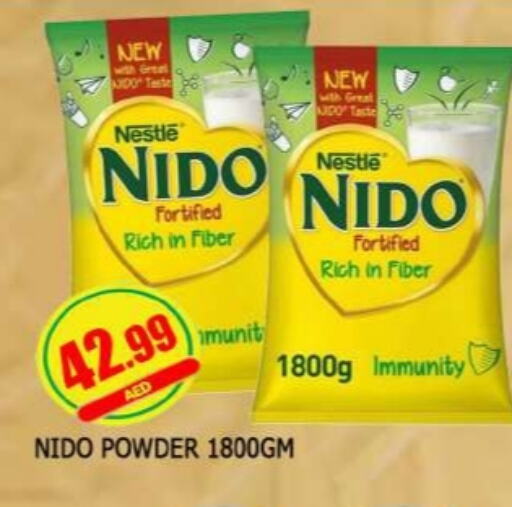 NIDO Milk Powder available at AL MADINA in UAE - Sharjah / Ajman