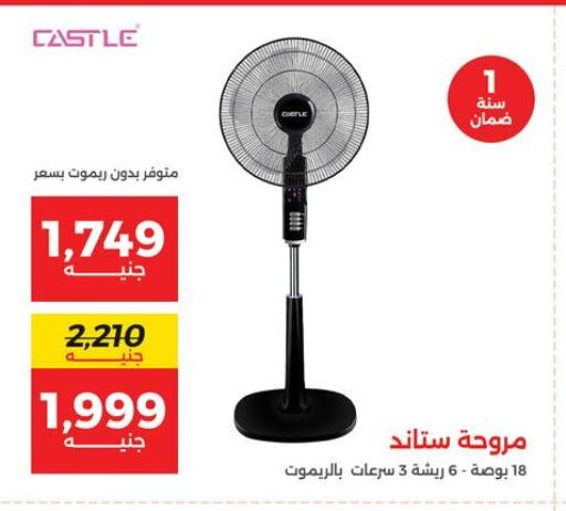 CASTLE Fan available at Raneen in Egypt - Cairo