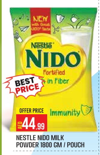 NIDO Milk Powder available at Baniyas Spike  in UAE - Abu Dhabi