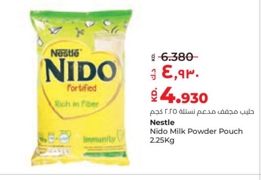 NIDO Milk Powder available at Lulu Hypermarket  in Kuwait - Kuwait City