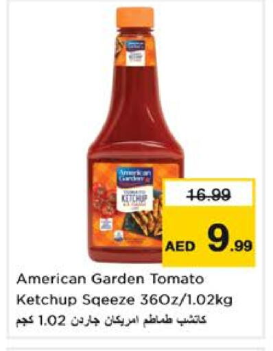 AMERICAN GARDEN Tomato Ketchup available at Nesto Hypermarket in UAE - Sharjah / Ajman