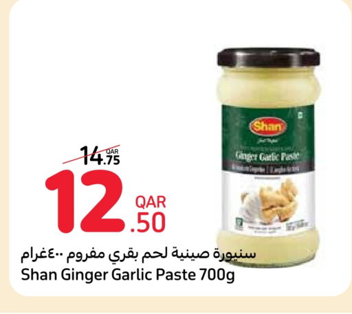 SHAN Garlic Paste available at Carrefour in Qatar - Al Shamal