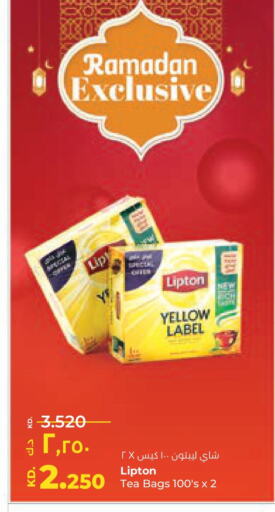 Lipton Tea Bags available at Lulu Hypermarket  in Kuwait - Jahra Governorate