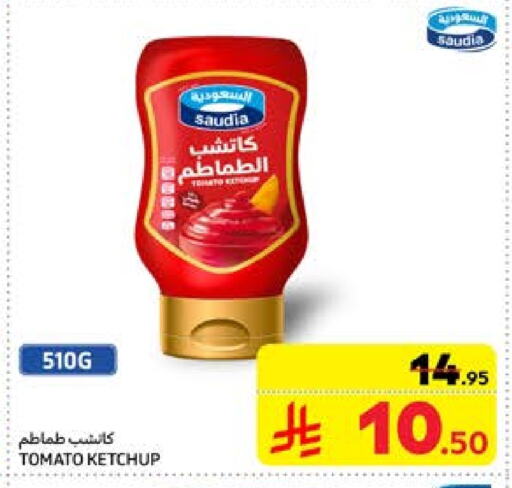 SAUDIA Tomato Ketchup available at Carrefour in KSA, Saudi Arabia, Saudi - Medina