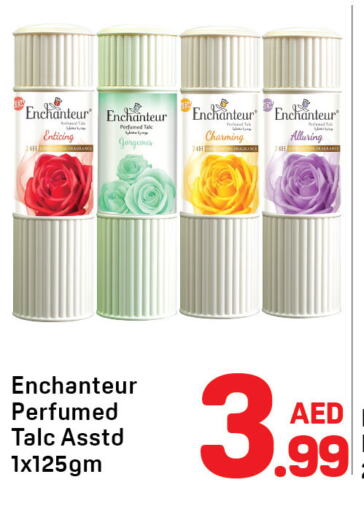 Enchanteur Talcum Powder available at Day to Day Department Store in UAE - Dubai