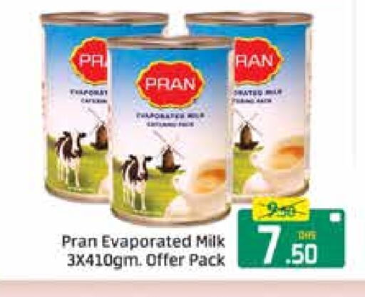 PRAN Evaporated Milk available at Mango Hypermarket LLC in UAE - Dubai