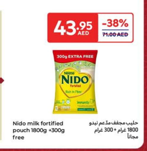 NIDO Milk Powder available at Carrefour UAE in UAE - Umm al Quwain