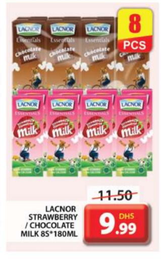 LACNOR Flavoured Milk available at Grand Hyper Market in UAE - Dubai