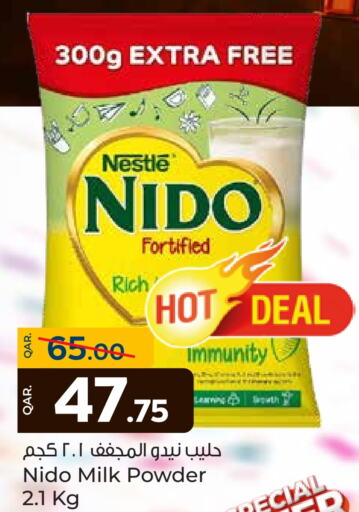 NIDO Milk Powder available at Paris Hypermarket in Qatar - Al-Shahaniya