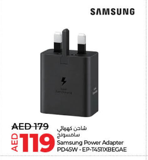 SAMSUNG Charger available at Lulu Hypermarket in UAE - Fujairah