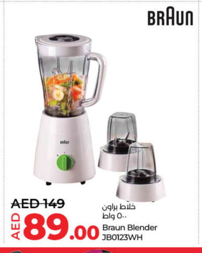 BRAUN Mixer / Grinder available at Lulu Hypermarket in UAE - Dubai