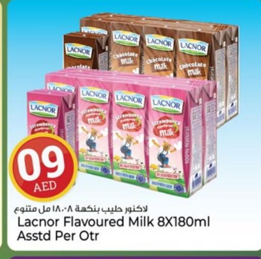 LACNOR Flavoured Milk available at Kenz Hypermarket in UAE - Sharjah / Ajman