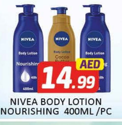 Nivea Body Lotion & Cream available at Al Madina  in UAE - Dubai