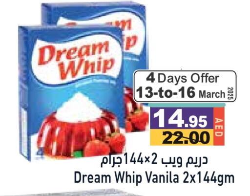 DREAM WHIP Whipping / Cooking Cream available at Aswaq Ramez in UAE - Abu Dhabi