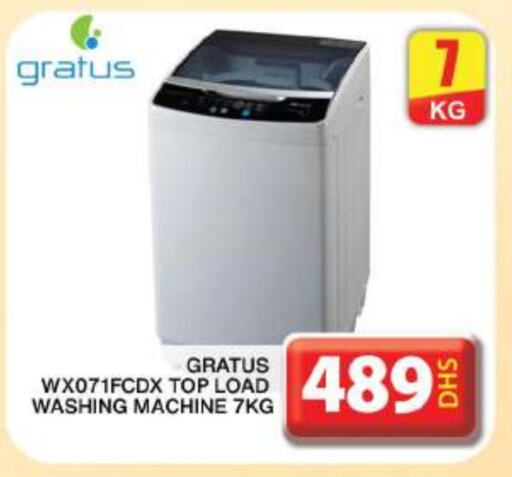 GRATUS Washing Machine available at Grand Hyper Market in UAE - Dubai