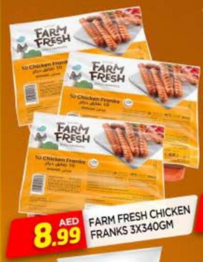 FARM FRESH Chicken Franks available at AL MADINA in UAE - Sharjah / Ajman