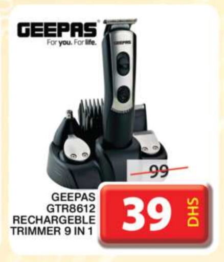 GEEPAS Hair Remover  available at Grand Hyper Market in UAE - Sharjah / Ajman