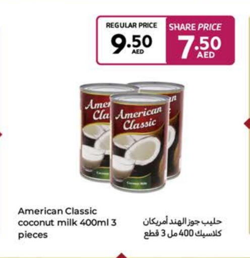 AMERICAN CLASSIC Coconut Milk available at Carrefour UAE in UAE - Dubai