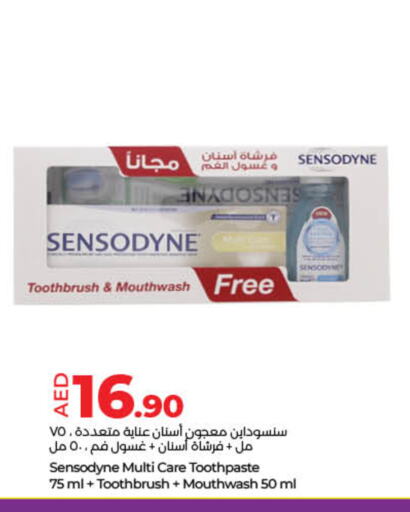 SENSODYNE Toothpaste available at Lulu Hypermarket in UAE - Fujairah