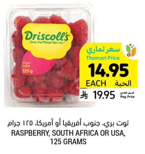 Berries from South Africa available at Tamimi Market in KSA, Saudi Arabia, Saudi - Dammam