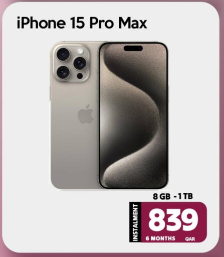 APPLE iPhone 15 available at iCONNECT  in Qatar - Al Wakra