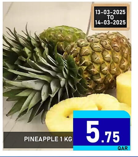 Pineapple available at Passion Hypermarket in Qatar - Al Wakra