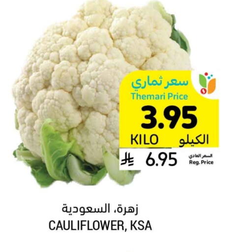 Cauliflower available at Tamimi Market in KSA, Saudi Arabia, Saudi - Jubail