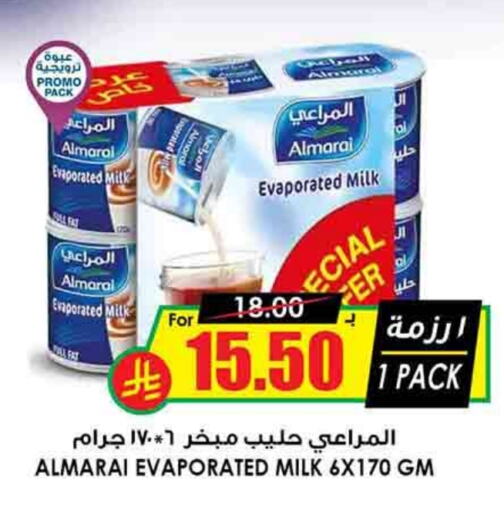 ALMARAI Evaporated Milk available at Prime Supermarket in KSA, Saudi Arabia, Saudi - Az Zulfi