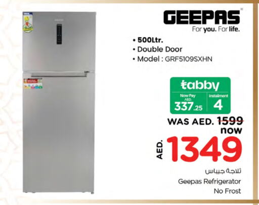 GEEPAS Refrigerator available at Nesto Hypermarket in UAE - Ras al Khaimah