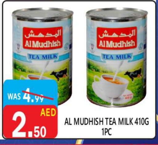 ALMUDHISH Evaporated Milk available at United Hypermarket in UAE - Dubai