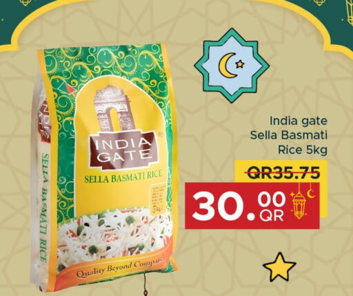 INDIA GATE Sella / Mazza Rice available at Family Food Centre in Qatar - Al Wakra