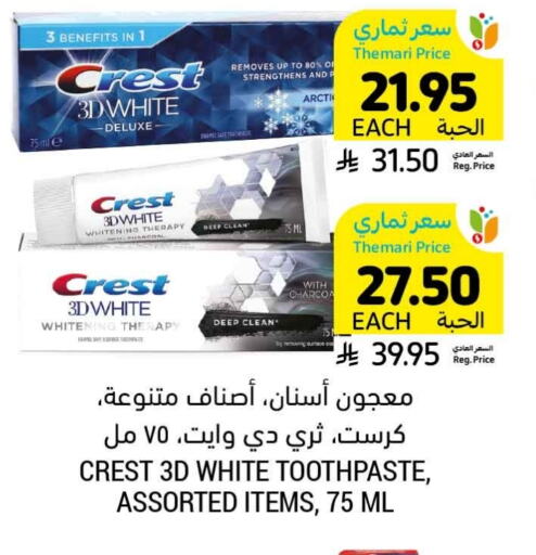 Toothpaste available at Tamimi Market in KSA, Saudi Arabia, Saudi - Abha