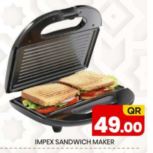 IMPEX Sandwich Maker available at New Stop n Shop @Fereej Bin Omran in Qatar - Al Wakra