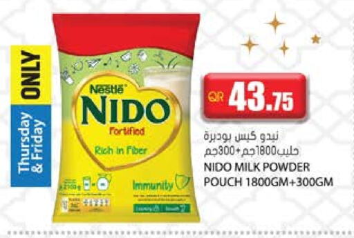 NIDO Milk Powder available at Grand Hypermarket in Qatar - Al-Shahaniya