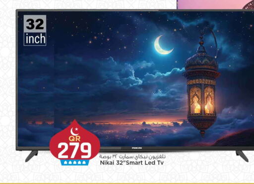 NIKAI Smart TV available at Marza Hypermarket in Qatar - Al-Shahaniya