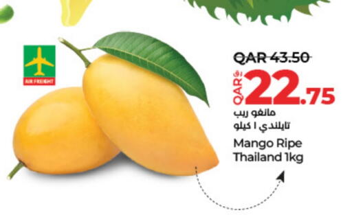 Mangoes from Thailand available at LuLu Hypermarket in Qatar - Al Khor