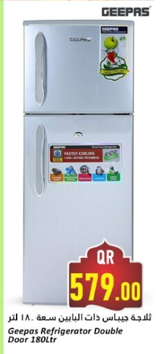 GEEPAS Refrigerator available at Dana Hypermarket in Qatar - Al-Shahaniya